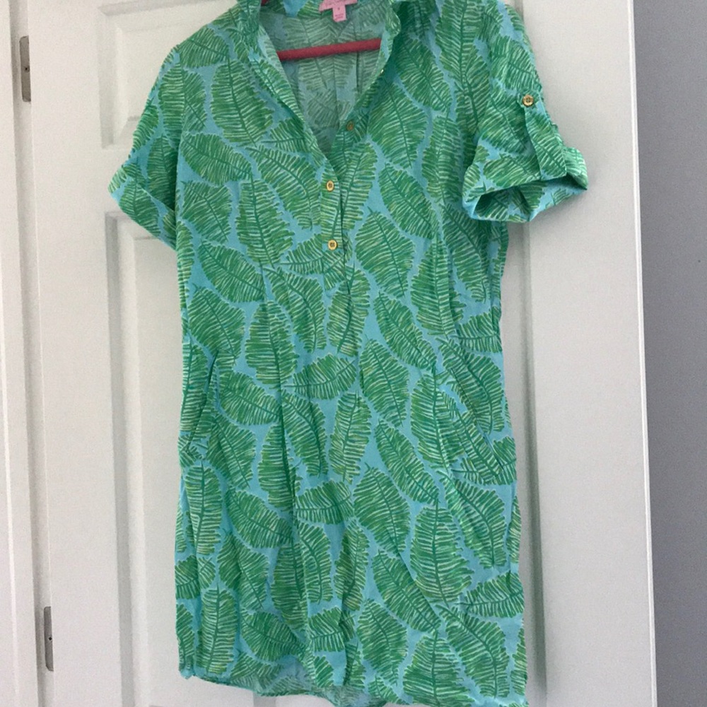 Lilly Pulitzer dress with pockets. Size 6